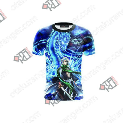 Bleach Hitsugaya Toshiro Daiguren Hyourinmaru Unisex 3D T-shirt   