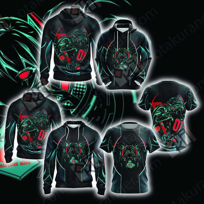New Look Hatsune Miku Unisex 3D T-shirt   