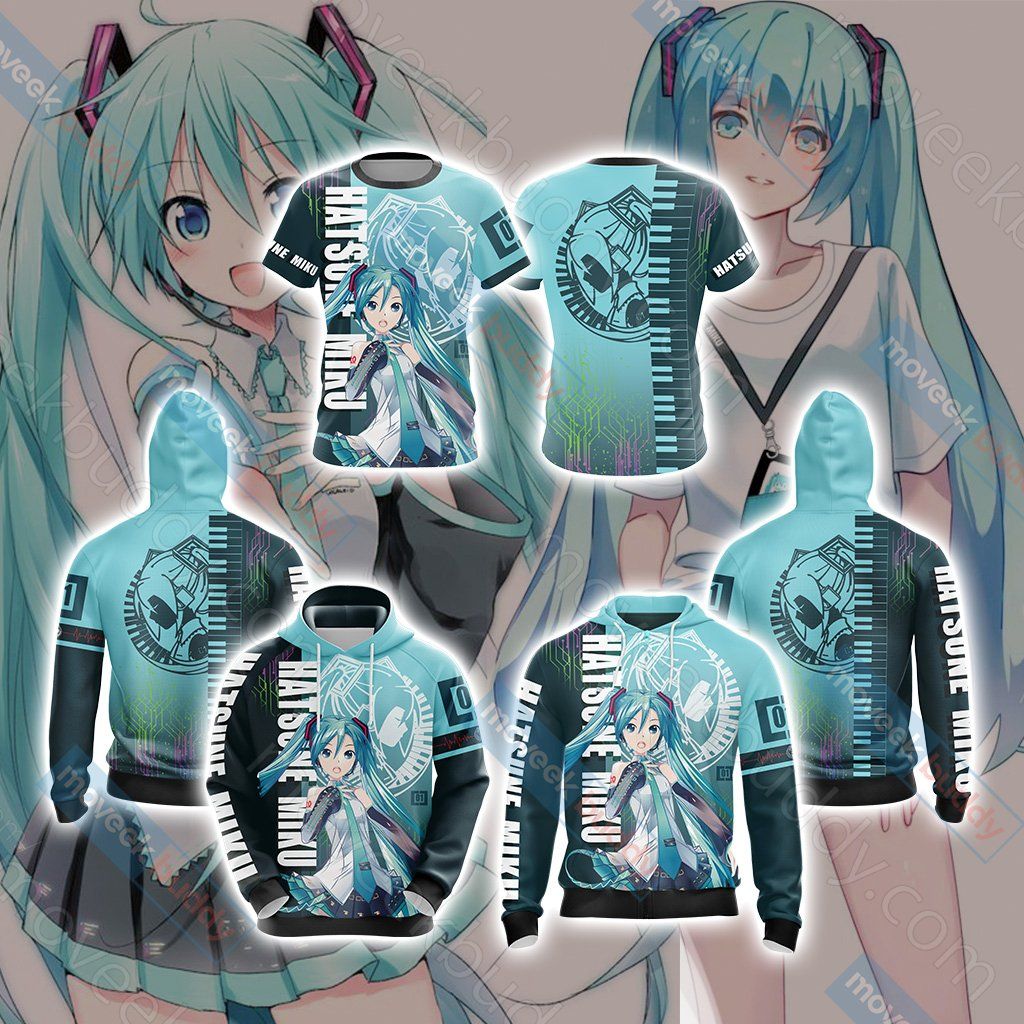 Hatsune Miku New Collection Unisex 3D T-shirt   