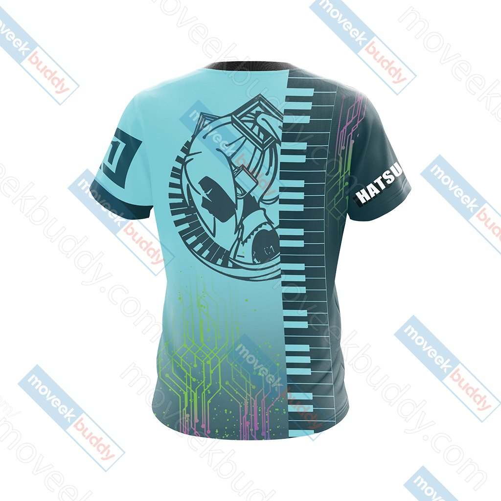Hatsune Miku New Collection Unisex 3D T-shirt   