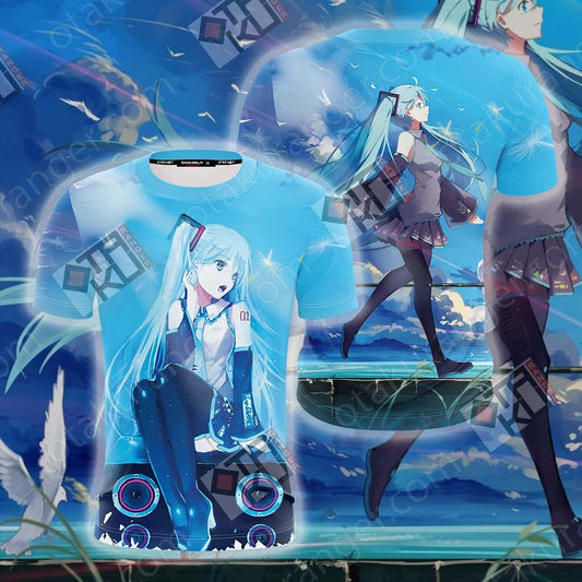 Hatsune Miku New Look Unisex 3D T-shirt   