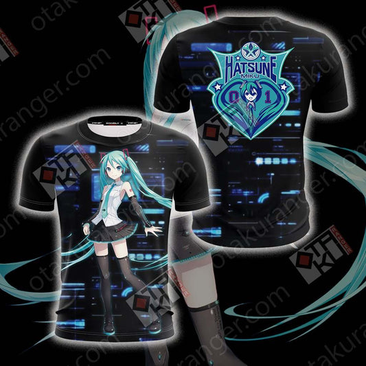 Hatsune Miku New Style Unisex 3D T-shirt T-shirt S 