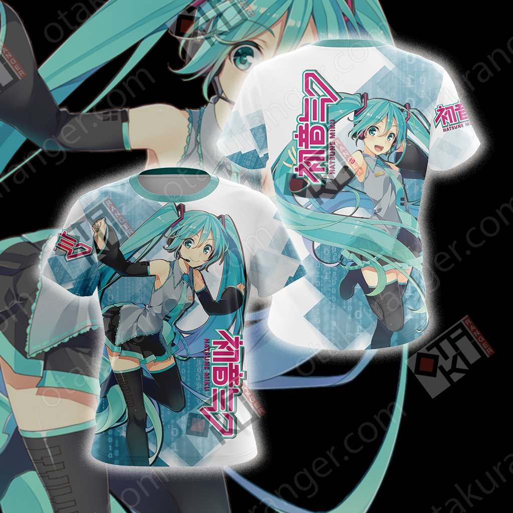Hatsune Miku New Style Unisex 3D T-shirt T-shirt S 