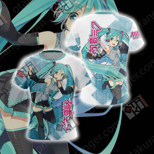 Hatsune Miku New Style Unisex 3D T-shirt T-shirt S 