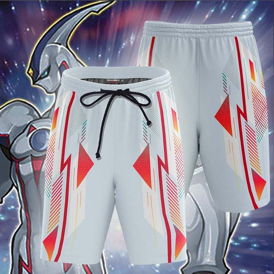 Yu-Gi-Oh! Elemental HERO Neos Cosplay Beach Shorts S  