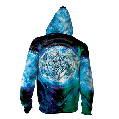 Yu-Gi-Oh! Stardust Dragon 3D Zip Up Hoodie   