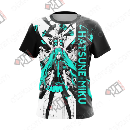 Hatsune Miku New Look Unisex 3D T-shirt   