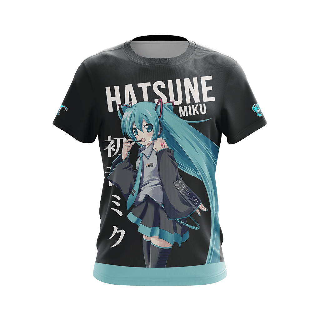 Hatsune Miku Unisex 3D T-shirt   