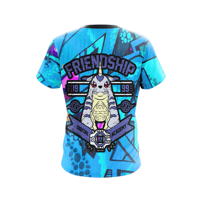 Digimon Master Friendship Unisex 3D T-shirt   