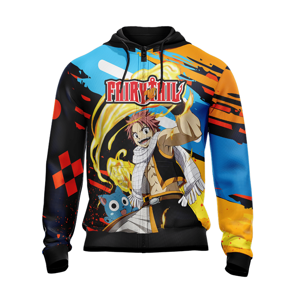 Fairy Tail New  Version Unisex 3D T-shirt   