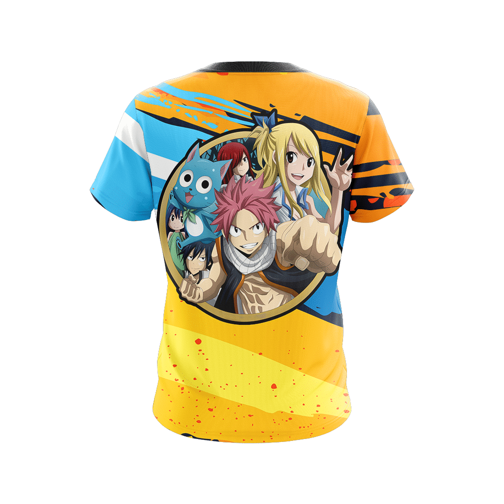 Fairy Tail New  Version Unisex 3D T-shirt   