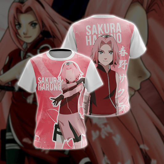 Naruto - Sakura Haruno Unisex 3D T-shirt   