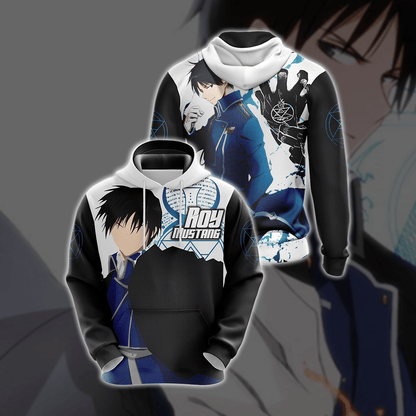 Fullmetal Alchemist - Roy Mustang New Style Unisex 3D T-shirt Hoodie S 