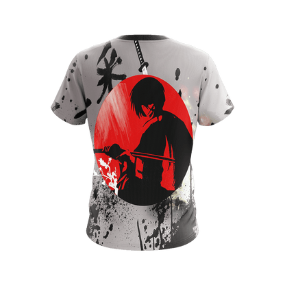 Rurouni Kenshin New Look Unisex 3D T-shirt   