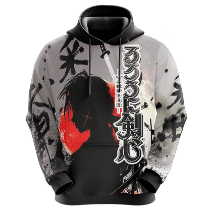 Rurouni Kenshin New Look Unisex 3D T-shirt   