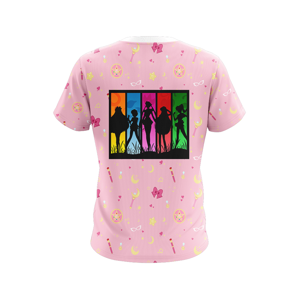 Sailor Moon - Characters New Look 3D T-shirt   