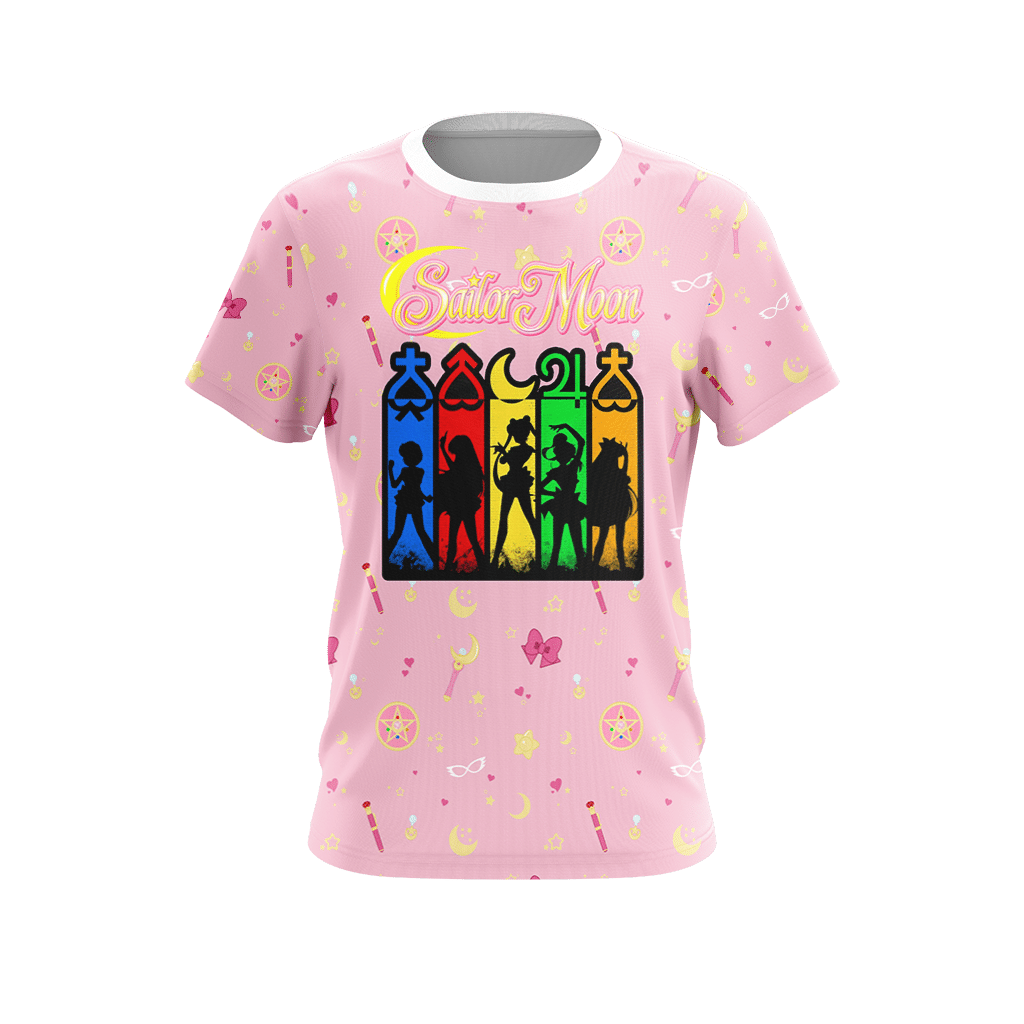 Sailor Moon - Characters New Look 3D T-shirt   