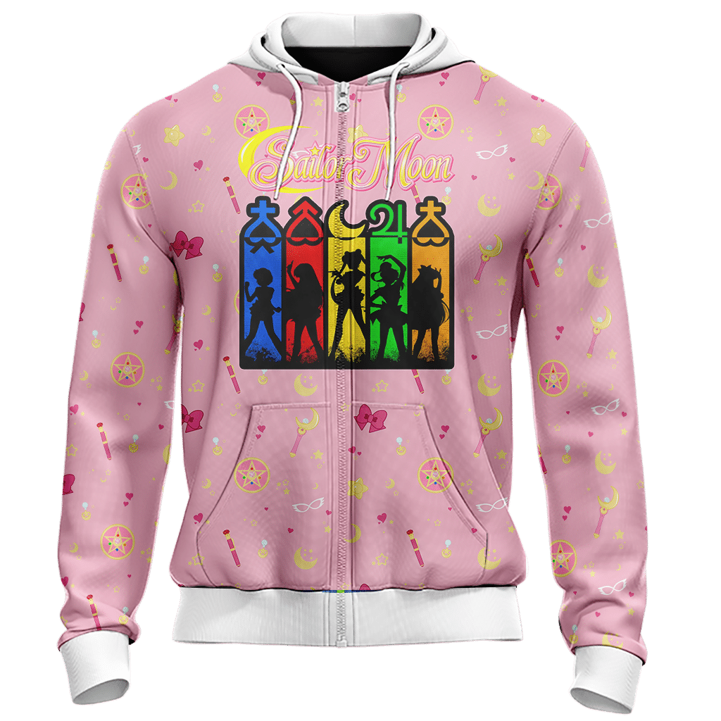 Sailor Moon - Characters New Look 3D T-shirt   