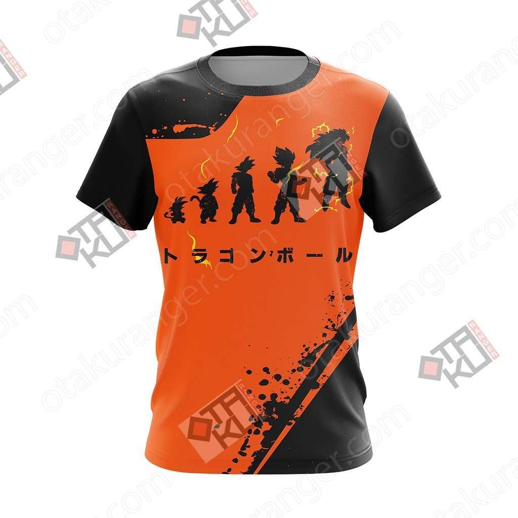 Dragon Ball Super Saiyan Unisex 3D T-shirt   