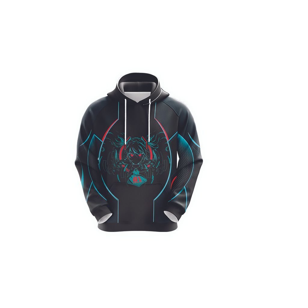 New Look Hatsune Miku Unisex 3D T-shirt   