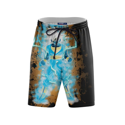 Dragon Ball Songoku Super Saiyan Blue Beach Short   
