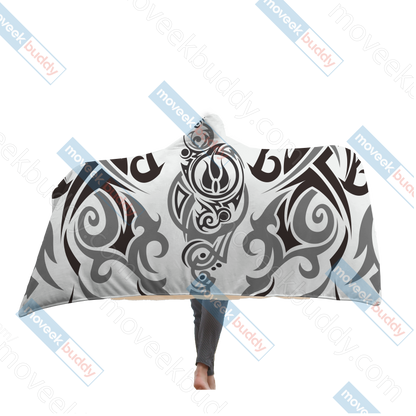 RWBY Blake Belladonna Symbol Hooded Blanket   