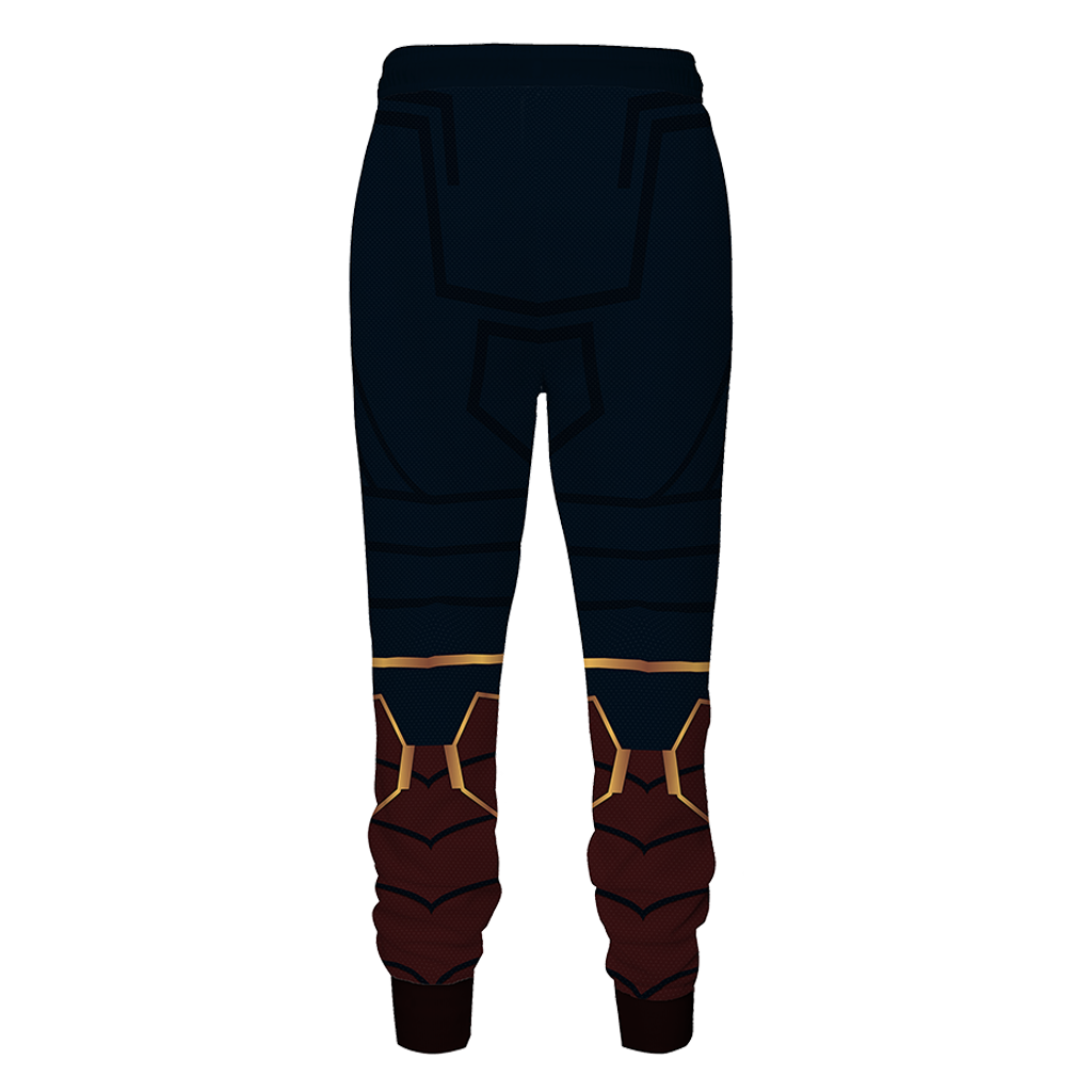 Spider-man: Homecoming Iron Spider Cosplay Jogging Pants   