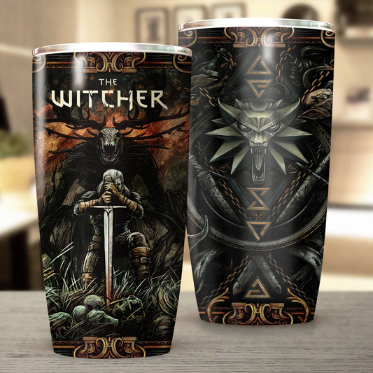 The Witcher Video Game Insulated Stainless Steel Tumbler 20oz / 30oz 20oz  