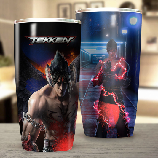 Tekken Jin Kazama Video Game Insulated Stainless Steel Tumbler 20oz / 30oz 20oz  