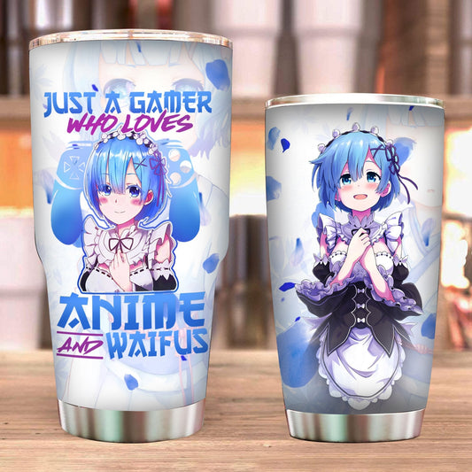 Just A Gamer Who Loves Anime and Waifus Rem Re:Zero Tumbler   