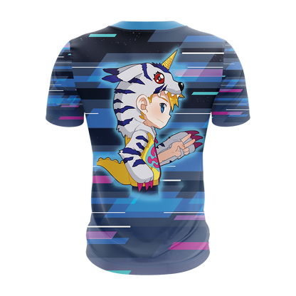 Digimon Gabumon New Look Unisex 3D T-shirt   