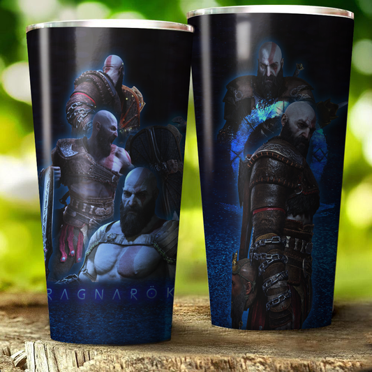 God of War Ragnarok Video Game Insulated Stainless Steel Tumbler 20oz / 30oz 30oz  