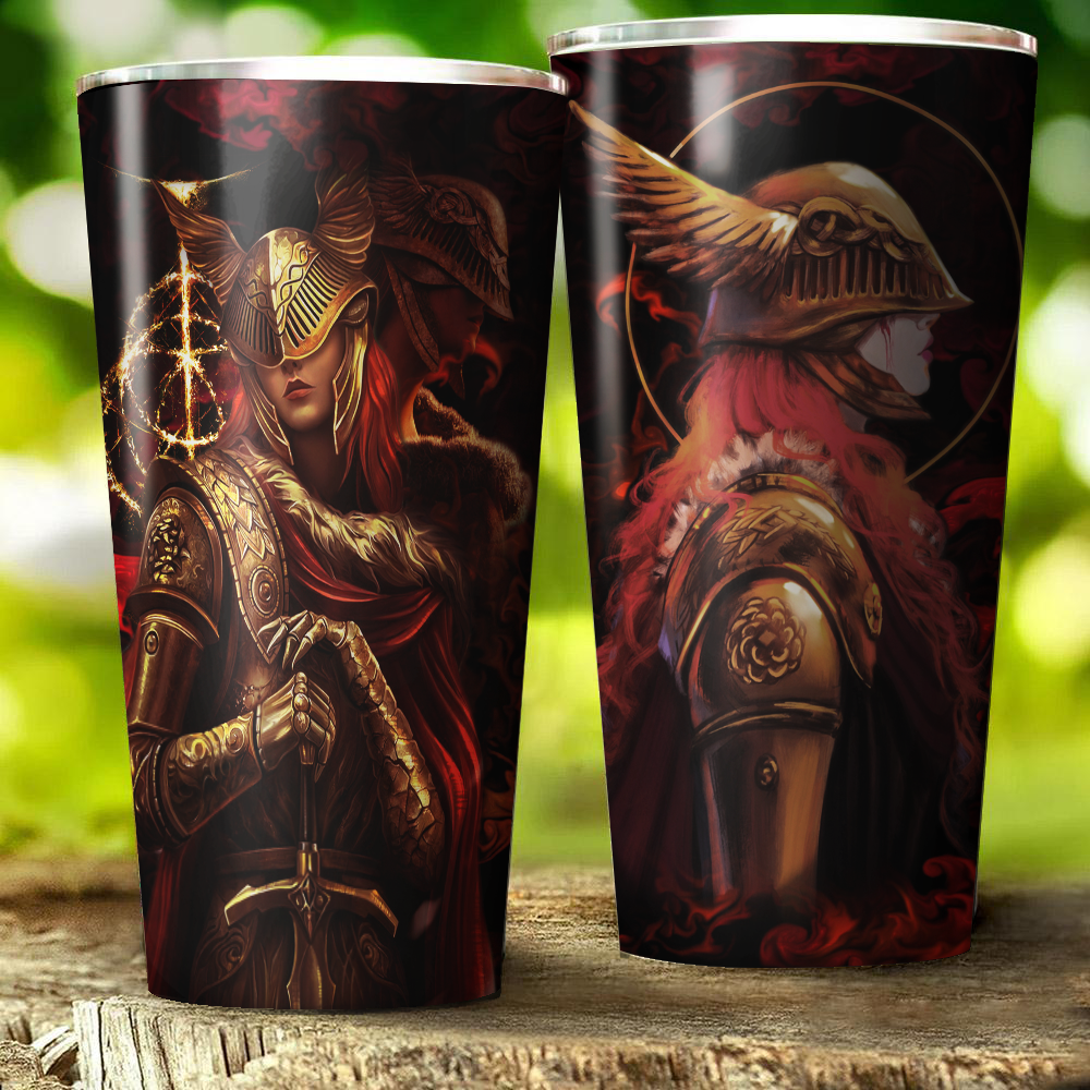 Elden Ring Malenia Blade of Miquella Video Game Insulated Stainless Steel Tumbler 20oz / 30oz 30oz  