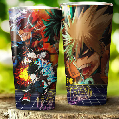My Hero Academia Anime Manga Insulated Stainless Steel Tumbler 20oz / 30oz 30oz  
