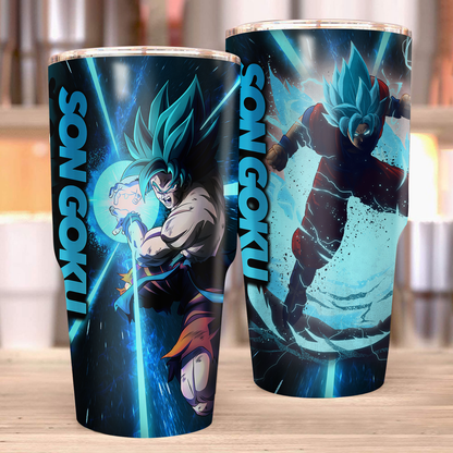 Dragon Ball Son Goku Tumbler 30oz (Curve)  