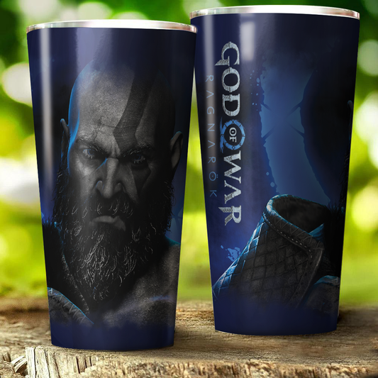 God of War Ragnarok Video Game Insulated Stainless Steel Tumbler 20oz / 30oz 30oz  