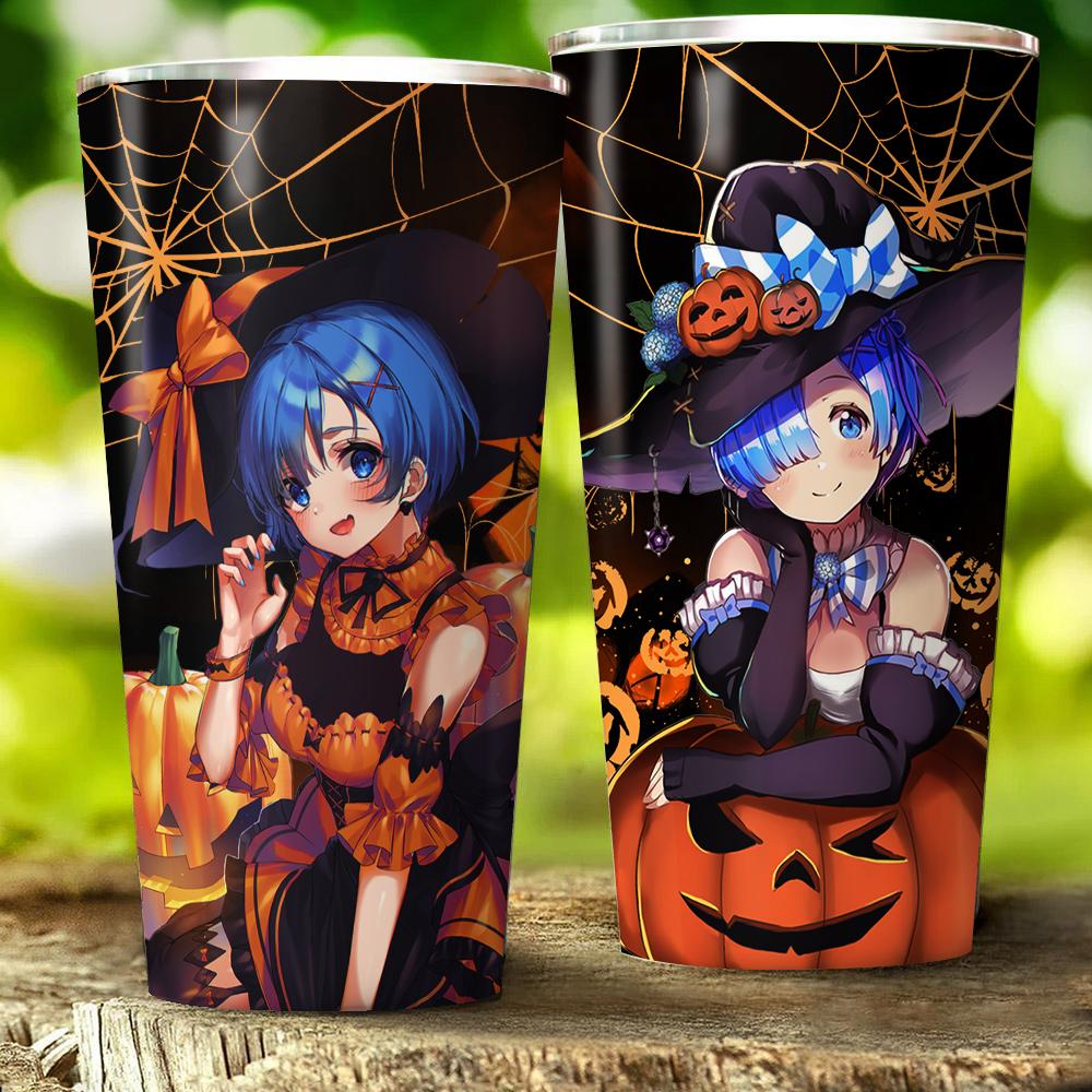 Rem Re:Zero Halloween Tumbler 30oz (Straight)  