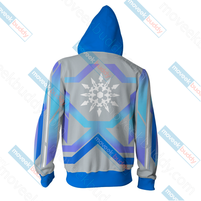 RWBY Weiss Schnee New Zip Up Hoodie   