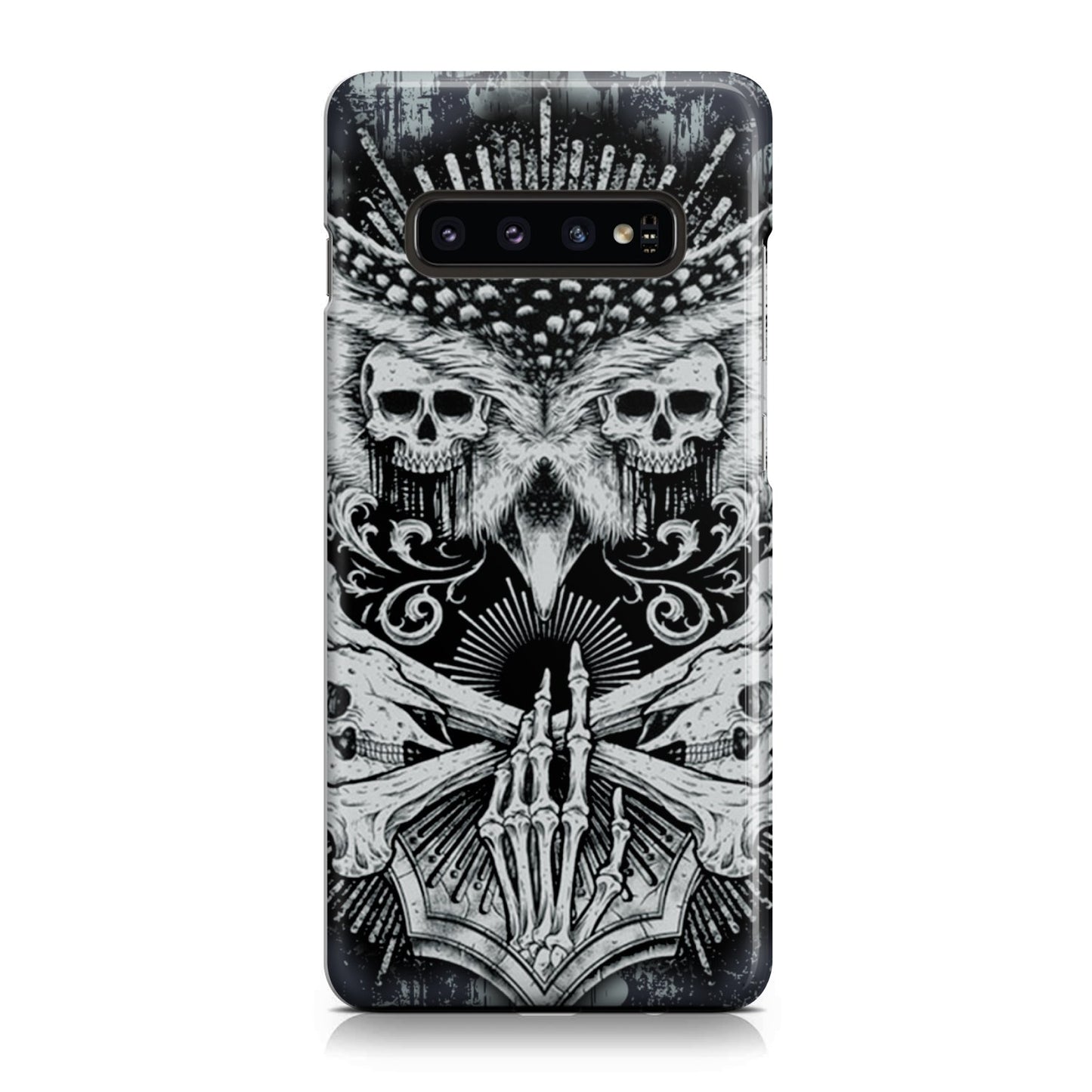 Skull Owl Phone Case Samsung Galaxy S10 Plus  