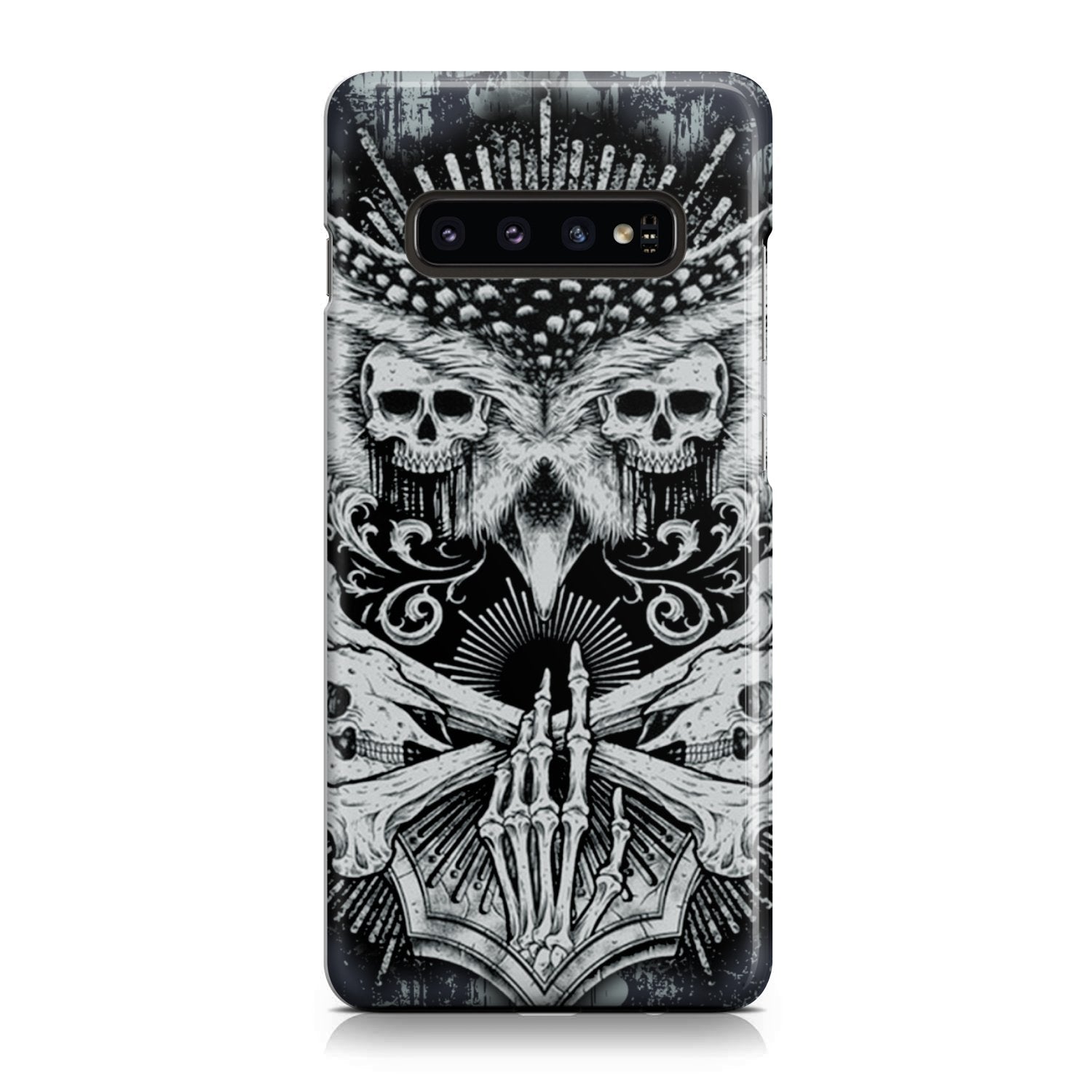 Skull Owl Phone Case Samsung Galaxy S10 Plus  