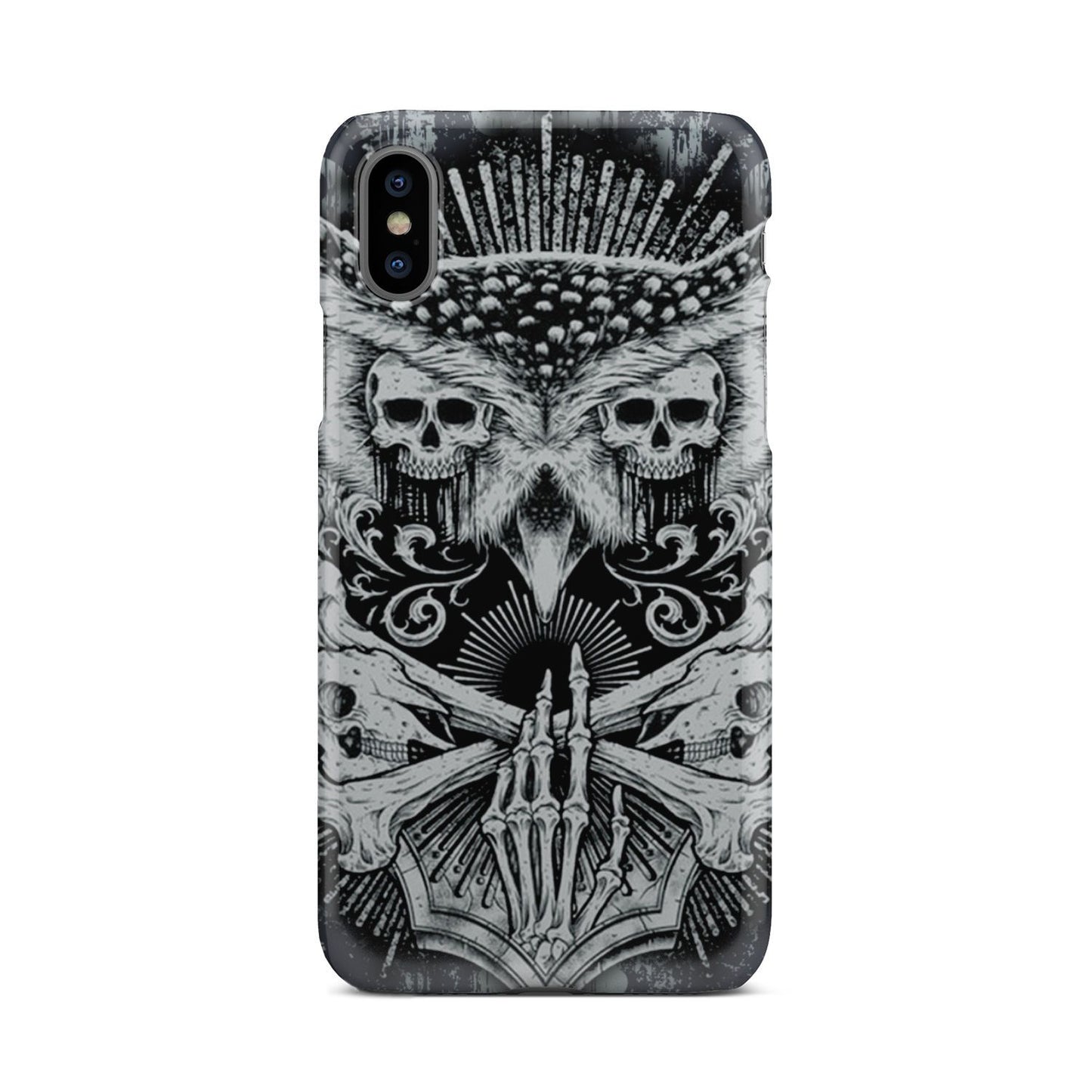 Skull Owl Phone Case iPhone Xs  