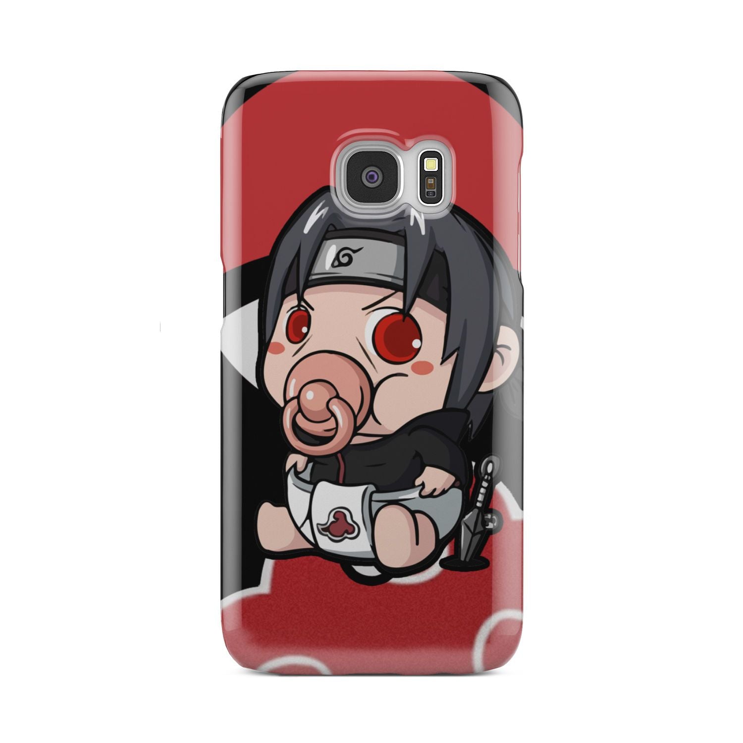 Baby Naruto, Kakashi, Itachi Phone Case Samsung Galaxy S7  