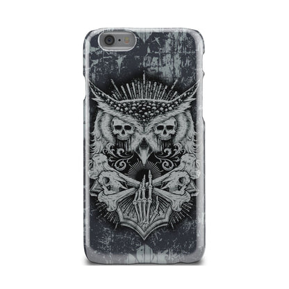 Aesthetic Owl Skull Phone Case iPhone 6s  