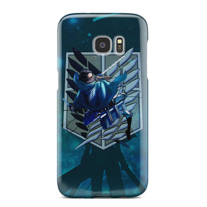 Attack On Titan Levi Phone Case Samsung Galaxy S7 Edge  