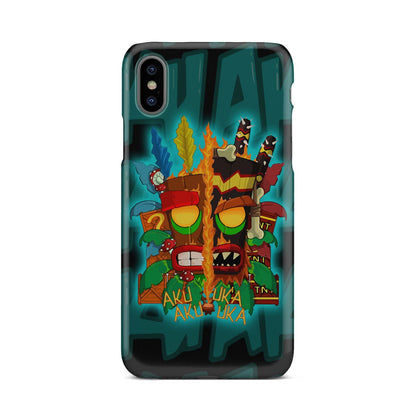 Crash Bandicoot Aku Aku Phone case iPhone X  