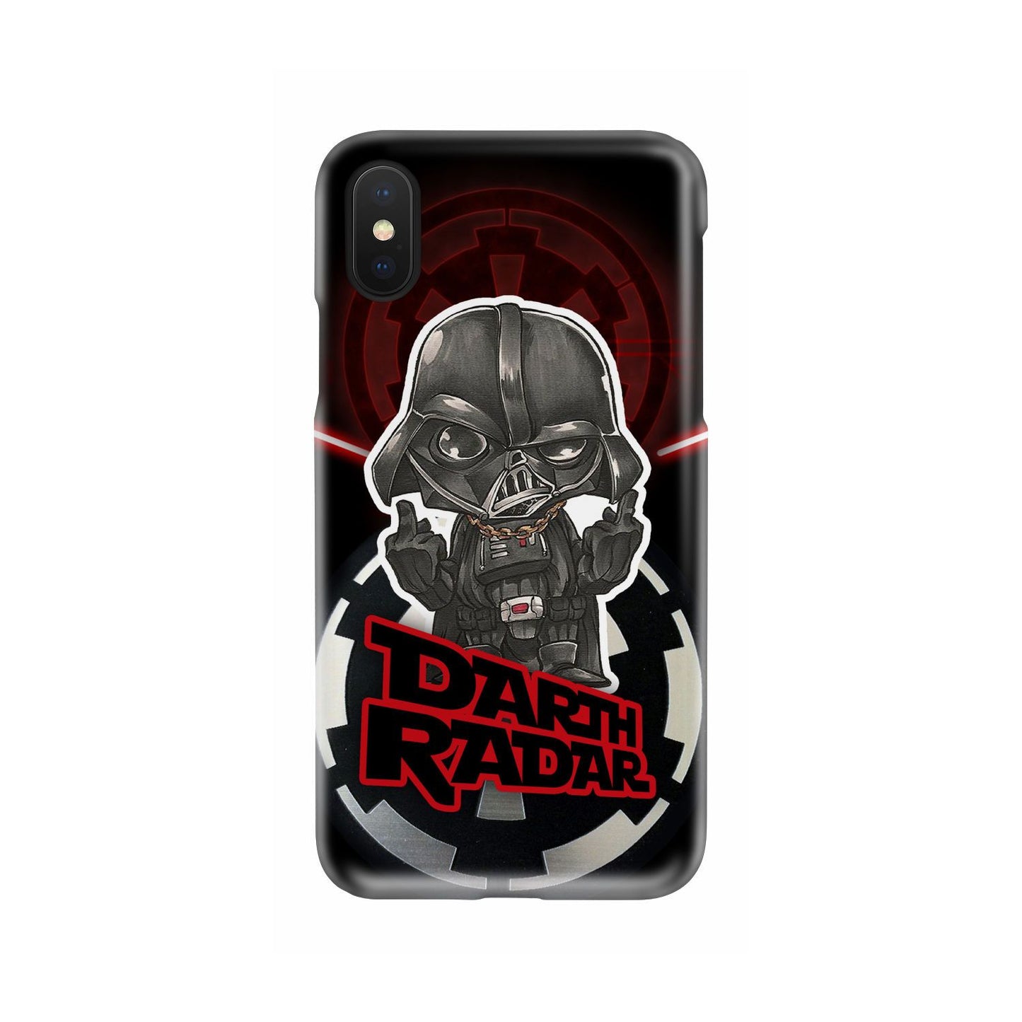 Star Wars Imperial Darth Vader Middle Finger's Up Phone Case   