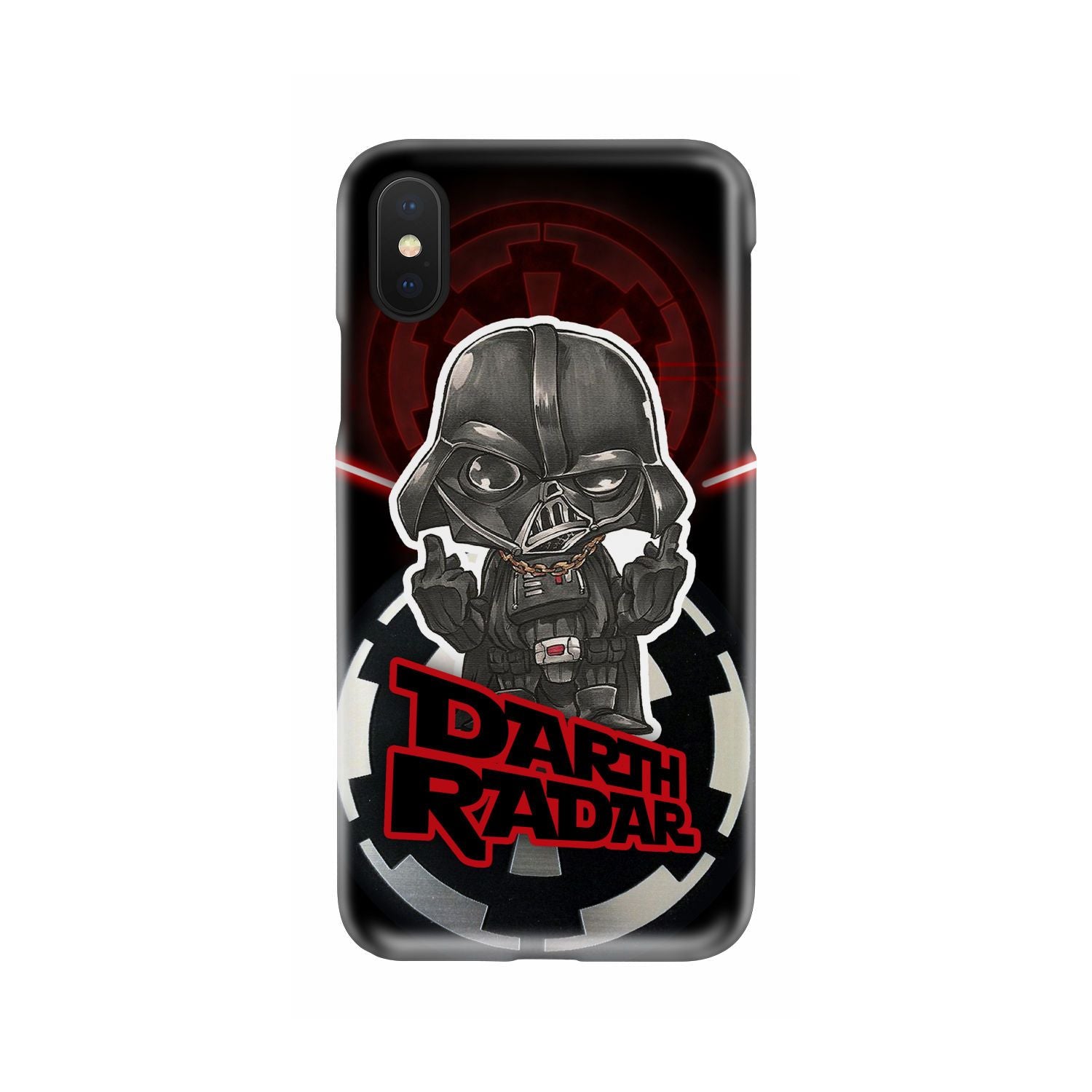 Star Wars Imperial Darth Vader Middle Finger's Up Phone Case   