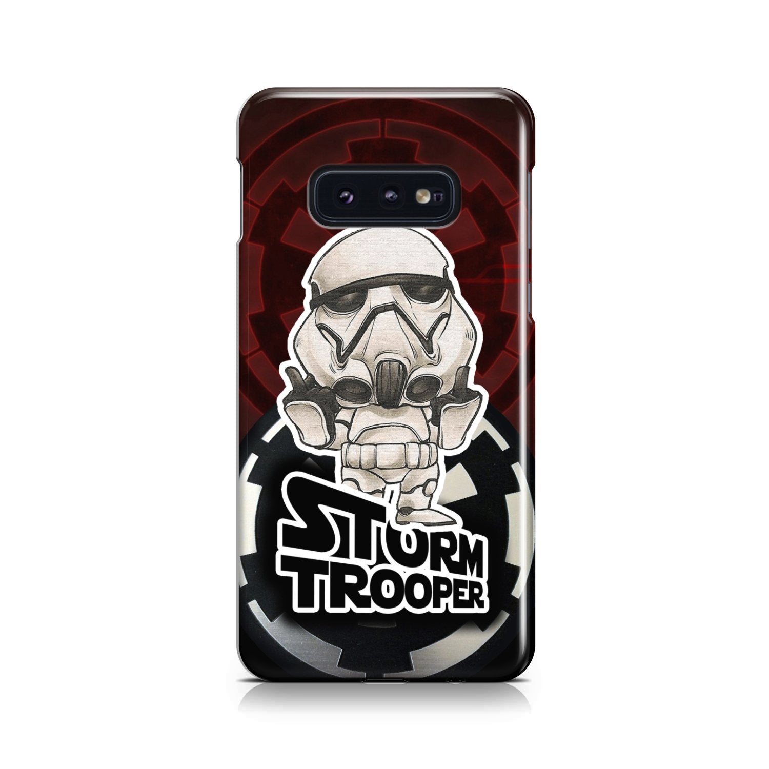Star Wars Imperial Stormtrooper Middle Finger's Up Phone Case Samsung Galaxy S10e  