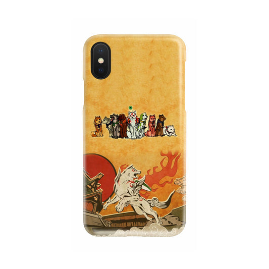 Okami and the Satomi Canine Warriors Phone Case   