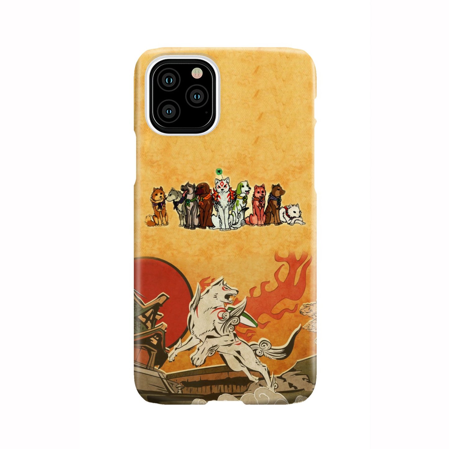 Okami and the Satomi Canine Warriors Phone Case iPhone 11 Pro  